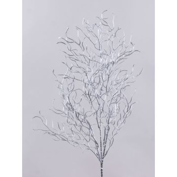 Branche de saule décorative DONATELLA, argent, 70cm Branche de saule décorative DONATELLA, argent, 70cm