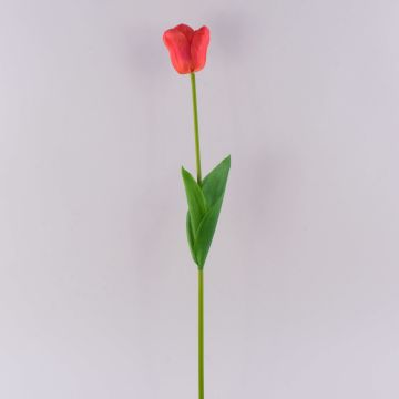 Fleur artificielle Tulipe PJASSINA, orange, 65cm