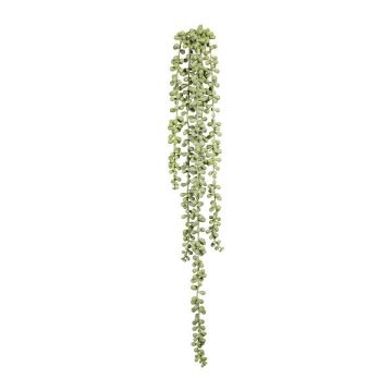 Plante succulente artificielle plante à pois FERTIN, tige, gris-vert, 70cm Plante succulente artificielle plante à pois FERTIN, tige, gris-vert, 70cm