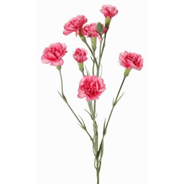 Branche de fleur artificielle d'œillet PIARA, rose vif, 60 cm, Ø 3-5 cm Branche de fleur artificielle d'œillet PIARA, rose vif, 60 cm, Ø 3-5 cm