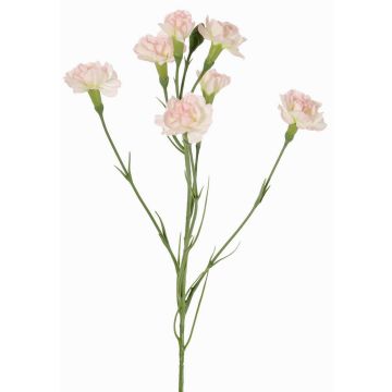 Branche de fleurs artificielles œillet PIARA, rose pâle, 60 cm, Ø 3-5 cm Branche de fleurs artificielles œillet PIARA, rose pâle, 60 cm, Ø 3-5 cm