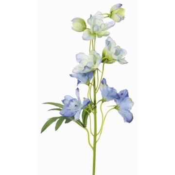 Delphinium artificiel VAYA, bleu-blanc, 50 cm, Ø 10 cm