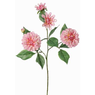 Branche décorative de dahlia artificiel QUINKA, rose, 70cm Branche décorative de dahlia artificiel QUINKA, rose, 70cm