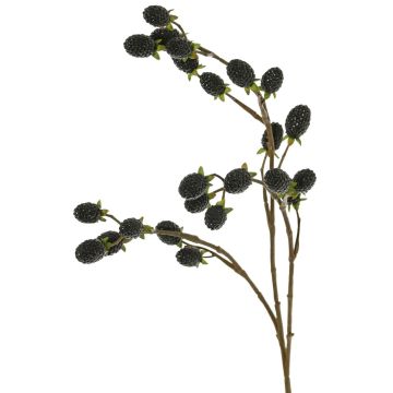 Branche décorative de mûre URUMA avec fruits, noire, 90 cm Branche décorative de mûre URUMA avec fruits, noire, 90 cm