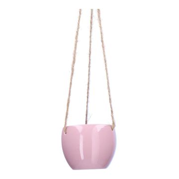 Pot suspendu Dolomit DOMINGOS, rose, 8,5/44 cm, Ø 10,8 cm Pot suspendu Dolomit DOMINGOS, rose, 8,5/44 cm, Ø 10,8 cm