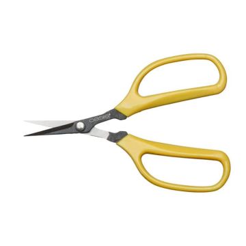 Ciseaux à bonsaï OASIS® en acier au carbone, jaunes, 15 cm Ciseaux à bonsaï OASIS® en acier au carbone, jaunes, 15 cm