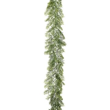 Guirlande de plantes artificielles Cyprès SIPLON, vert, 195cm Guirlande de plantes artificielles Cyprès SIPLON, vert, 195cm