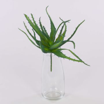 Aloe Vera en plastique WHITNEY, piquet, vert foncé, 18cm
