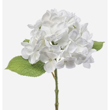 Hortensia artificiel EXORIN, blanc, 50cm, Ø17cm