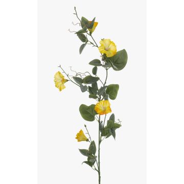 Branche décorative de liseron en entonnoir FAXLEN, jaune, 110 cm Branche décorative de liseron en entonnoir FAXLEN, jaune, 110 cm