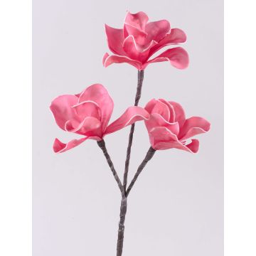 Magnolia artificiel VERONA, rose fuchsia, 40cm, Ø10-14cm Magnolia artificiel VERONA, rose fuchsia, 40cm, Ø10-14cm