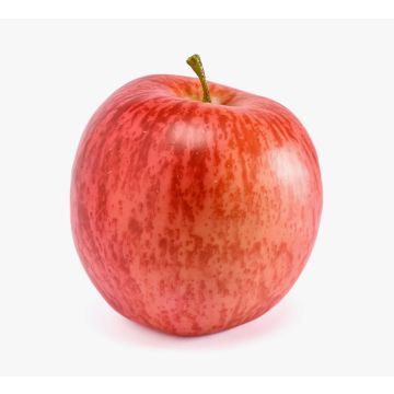 Fruit artificiel Pomme ATINDO, rouge-orange, 9cm