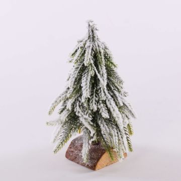 Sapin artificiel SORTA avec neige, 25cm