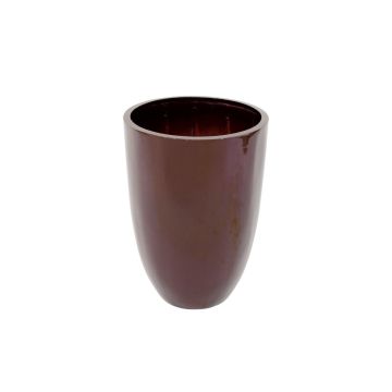 Cache-pot BENDO, marron, 49 cm, Ø 34 cm