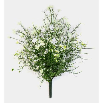 Fleur artificielle : buisson de gypsophile JARMIN sur tige, crossdoor, crème, 45 cm Fleur artificielle : buisson de gypsophile JARMIN sur tige, crossdoor, crème, 45 cm