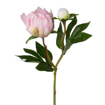 Fleur artificielle Pivoine CORENY, rose, 45cm