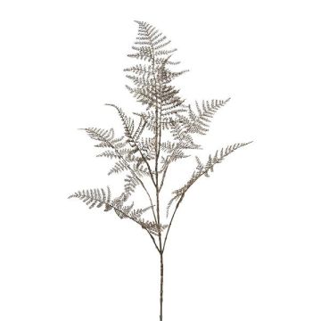 Branche artificielle Asparagus Plumosus BLORVI, argent antique, 90cm
