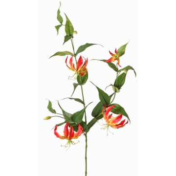 Couronne de gloire artificielle KINTARO, orange-jaune, 120 cm