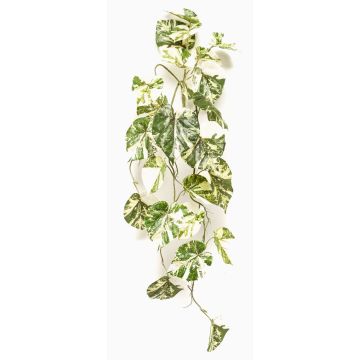 Plante suspendue artificielle Scindapsus NAVIRT sur tige, vert et blanc, 90 cm Plante suspendue artificielle Scindapsus NAVIRT sur tige, vert et blanc, 90 cm