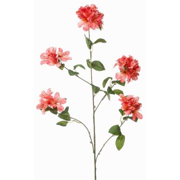 Branche de rhododendron artificielle MALISSA, corail, 120 cm