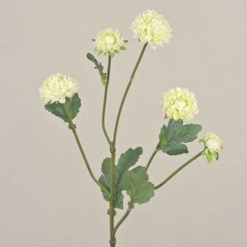 Chrysanthème artificiel RYON, blanc, 70cm, Ø3-5cm Chrysanthème artificiel RYON, blanc, 70cm, Ø3-5cm