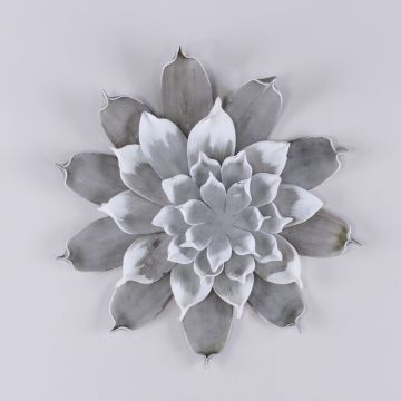 Fleur de camélia artificielle STEINKA, gris, Ø30cm Fleur de camélia artificielle STEINKA, gris, Ø30cm