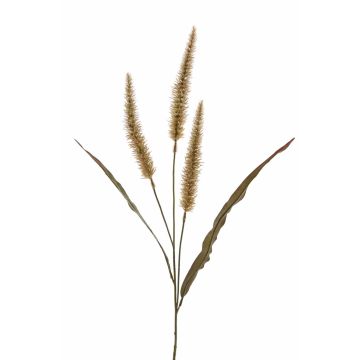 Pennisetum artificiel HIWA, panicules, vert, 95cm