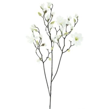Branche décorative Magnolia NELKA, blanc, 125cm Branche décorative Magnolia NELKA, blanc, 125cm