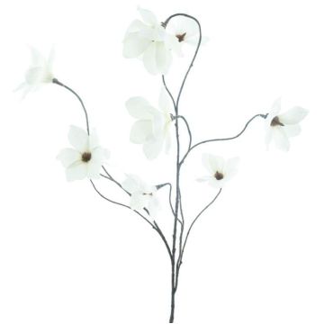 Branche artificielle Magnolia MAZANA, crème, 125cm Branche artificielle Magnolia MAZANA, crème, 125cm
