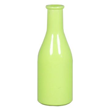 Bouteille décorative ANYA, verre, vert clair, 18cm, Ø6,5cm Bouteille décorative ANYA, verre, vert clair, 18cm, Ø6,5cm