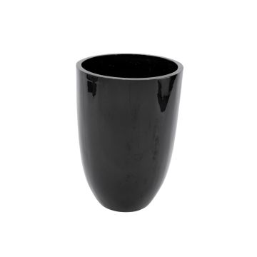Cache-pot BENDO, noir, 68 cm, Ø 47 cm Cache-pot BENDO, noir, 68 cm, Ø 47 cm