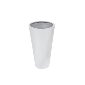 Pflanztopf LEOPOLDO, silber, 69cm, Ø39cm Pflanztopf LEOPOLDO, silber, 69cm, Ø39cm