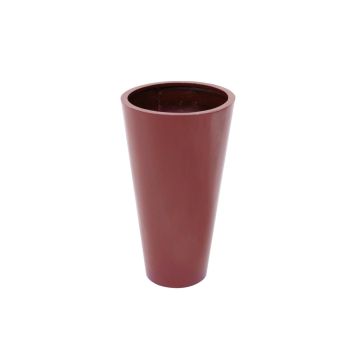 Pflanztopf LEOPOLDO, rot, 69cm, Ø39cm Pflanztopf LEOPOLDO, rot, 69cm, Ø39cm