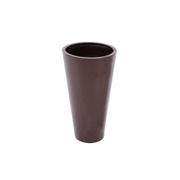Cache-pot LEOPOLDO, marron, 69 cm, Ø 39 cm Cache-pot LEOPOLDO, marron, 69 cm, Ø 39 cm