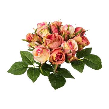 Bouquet de fleurs artificielles Roses MOLTA, rose, 30cm Bouquet de fleurs artificielles Roses MOLTA, rose, 30cm