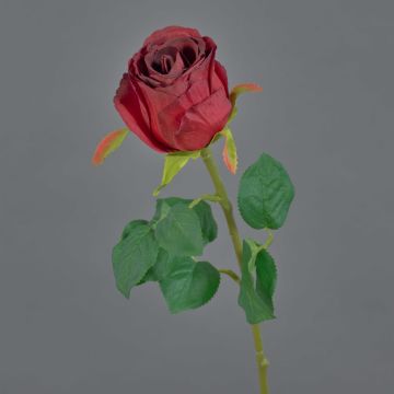 Fleur artificielle Rose KLONI, rouge, 50cm