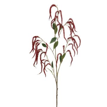 branche artificiel Amarante PIATRA à fleurs, rouge, 100cm