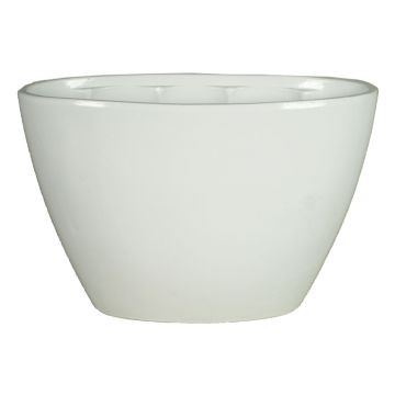 Pot en céramique pour orchidées RODISA, ovale, blanc, 32x14,5x22,5cm Pot en céramique pour orchidées RODISA, ovale, blanc, 32x14,5x22,5cm