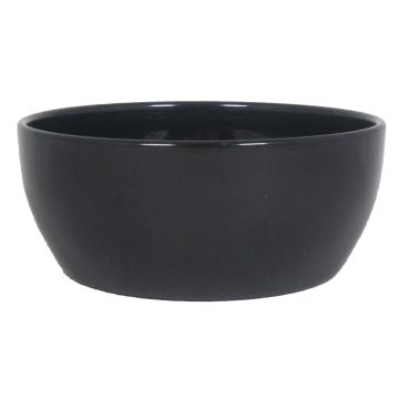 Coupe de plantes en céramique TEHERAN BRIDGE, noir, 8,5cm, Ø18,5cm