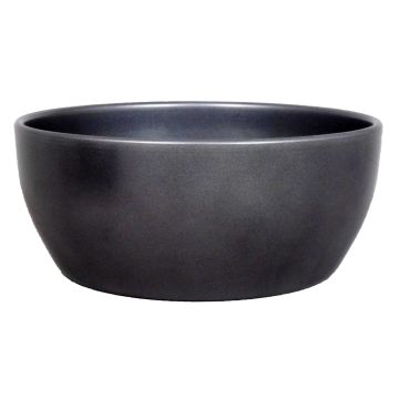 Coupe de plantes en céramique TEHERAN BRIDGE, anthracite, 9,5cm, Ø24,5cm