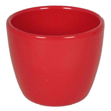 Pot en céramique pour plantes petit TEHERAN BASAR, rouge, 6cm, Ø7,5cm Pot en céramique pour plantes petit TEHERAN BASAR, rouge, 6cm, Ø7,5cm