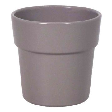 Pot pour orchidées MARIVAN, céramique, gris, 12,5cm, Ø13,5cm Pot pour orchidées MARIVAN, céramique, gris, 12,5cm, Ø13,5cm