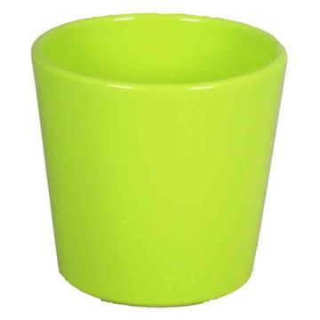 Pot en céramique pour orchidées BANEH, vert pomme, 12,5cm, Ø13,5cm Pot en céramique pour orchidées BANEH, vert pomme, 12,5cm, Ø13,5cm