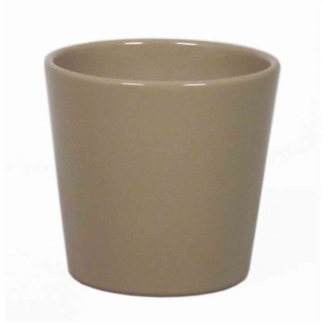 Pot en céramique pour orchidées BANEH, beige, 12,5cm, Ø13,5cm Pot en céramique pour orchidées BANEH, beige, 12,5cm, Ø13,5cm
