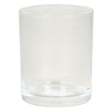 Porte-bougie MALI, en verre, transparent, 7,2cm, Ø6cm Porte-bougie MALI, en verre, transparent, 7,2cm, Ø6cm