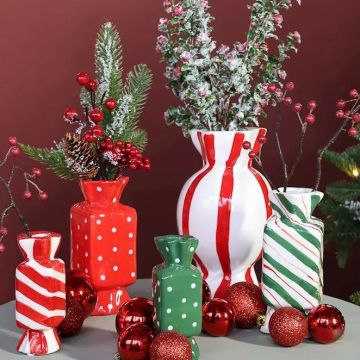 Éclat hivernal sous forme de bonbons