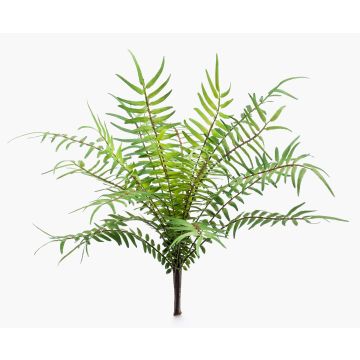 Fougère type Blechnum artificielle CASCOT sur piquet, vert, 25cm