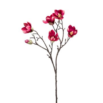 Fleur artificielle magnolia ANEU, rose fuchsia, 65cm Fleur artificielle magnolia ANEU, rose fuchsia, 65cm