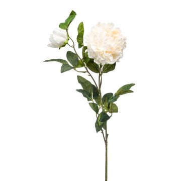 Pivoine en tissu ALEDIS, crème, 100cm Pivoine en tissu ALEDIS, crème, 100cm