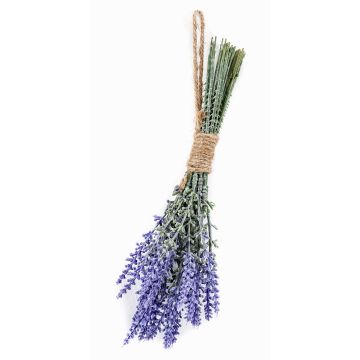 Bouquet de lavande artificiel SARAY, violet-bleu, 25cm